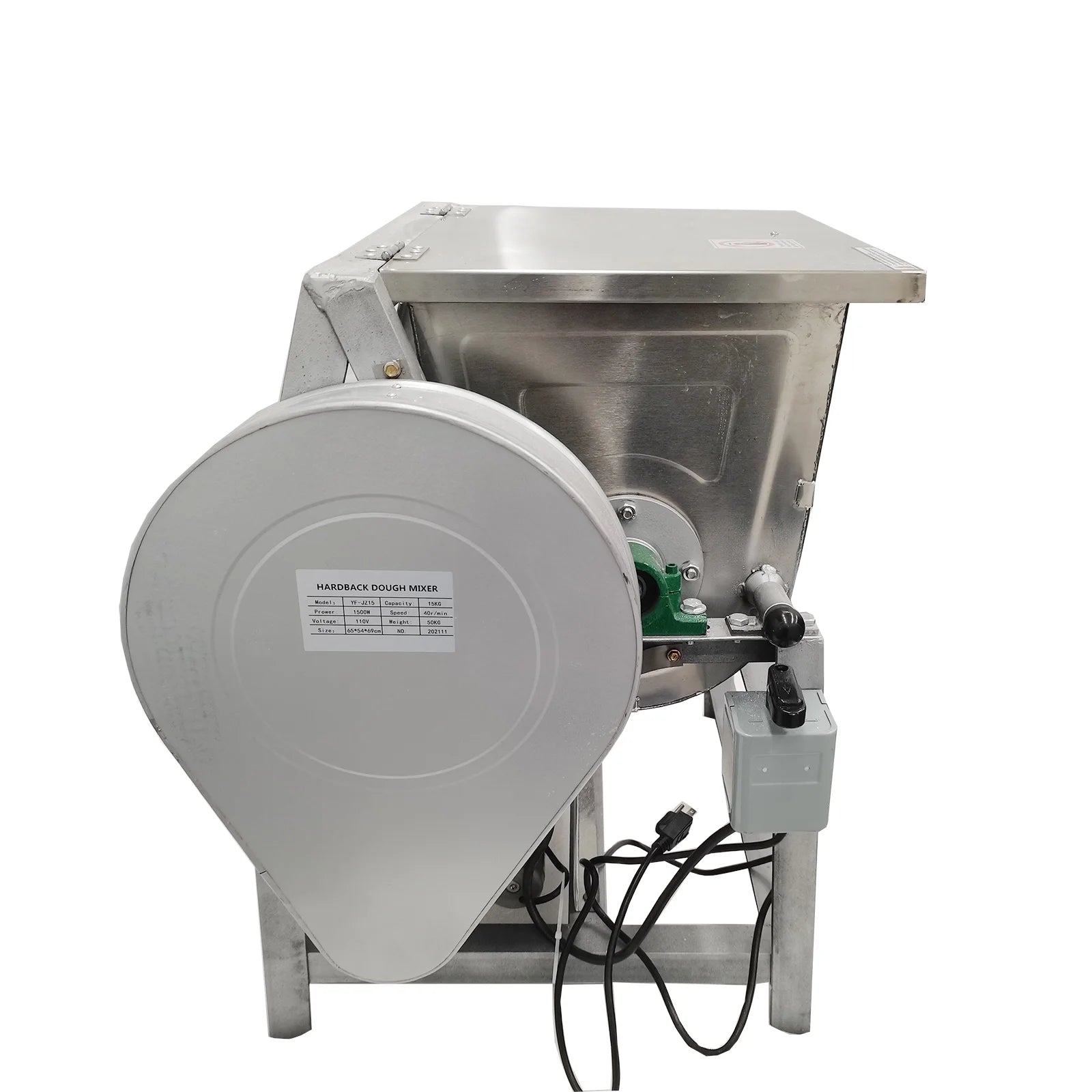 25KG/55LB Electric Dough Flour Mixer with Stand B999