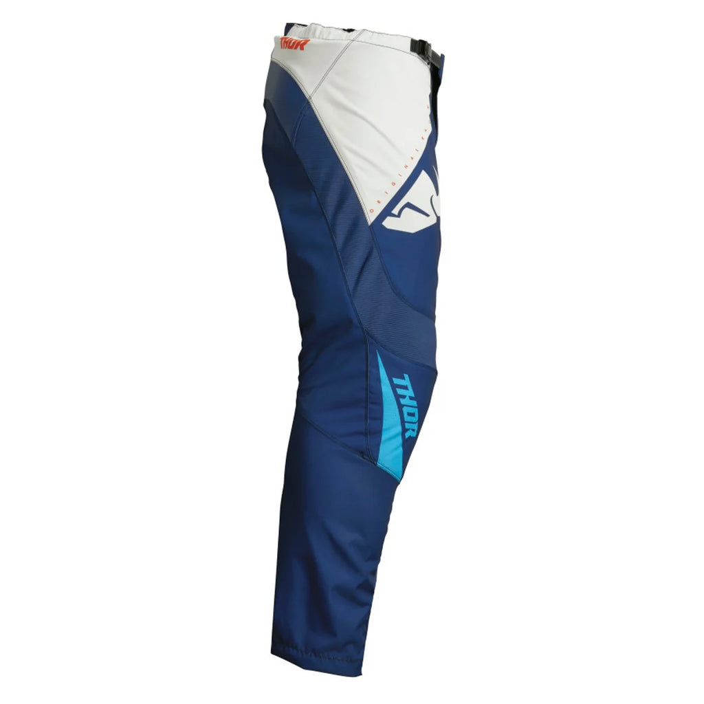 Youth Sector Edge Offroad Motocross Jersey Pant Combo Navy/Red Orange F61605