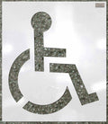 Handicap Stencil, 34 x 34 in. B79682