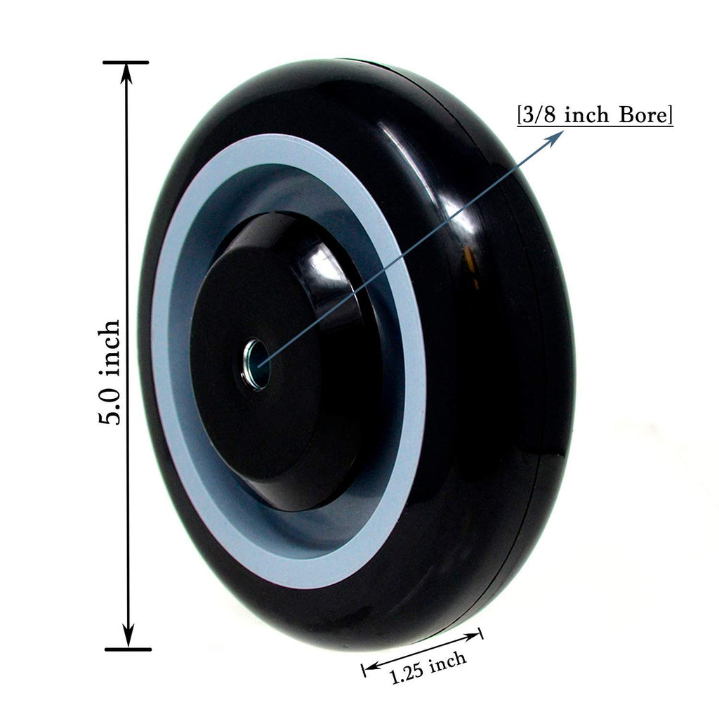 20-Pack Polyurethane Wheel with 3/8" Bore K263695