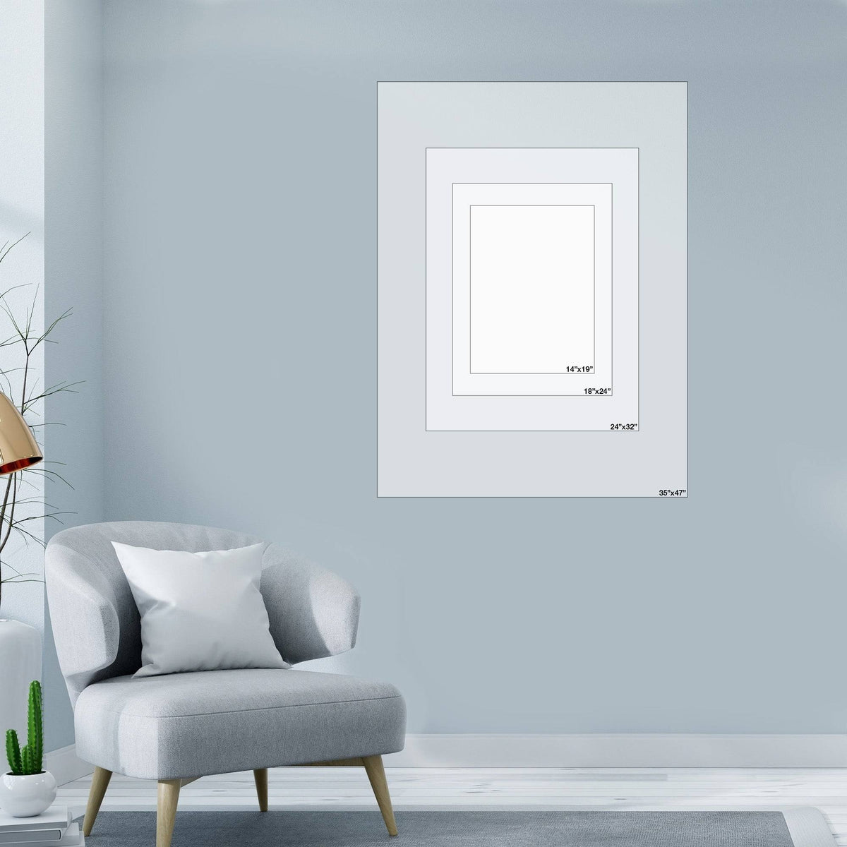 Blue Note II Canvas A8035