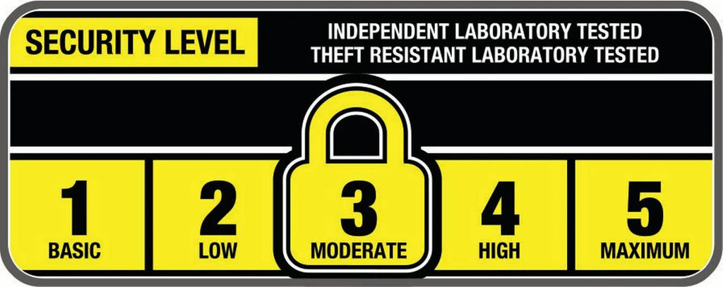 (2 pack) Resettable 12mm Combo Cable Bicycle Lock M755333