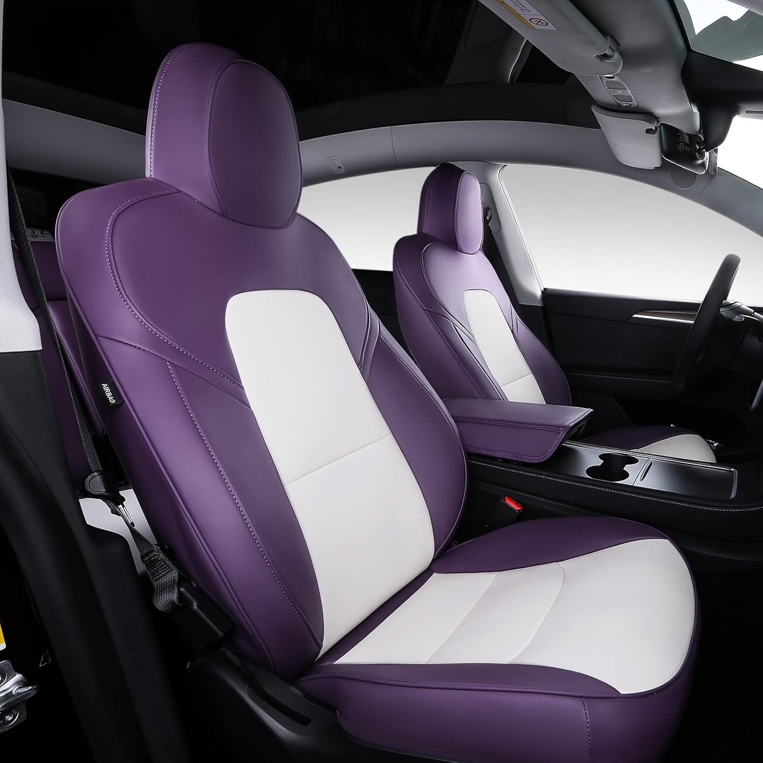 Car Seat Cover PU Leather 12 Pcs P910