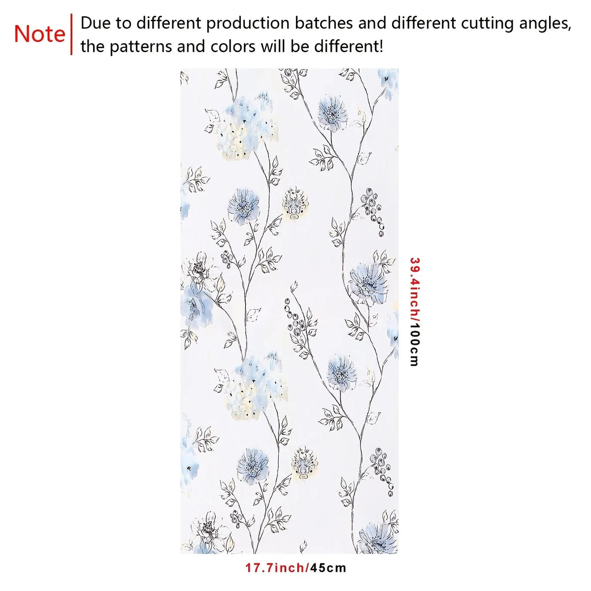 Green Plant Retro Leaf Flower Waterproof Peel And Stick Wallpaper Q19166