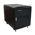 12U 36in Knock-Down Server Rack Cabinet with Casters R56953
