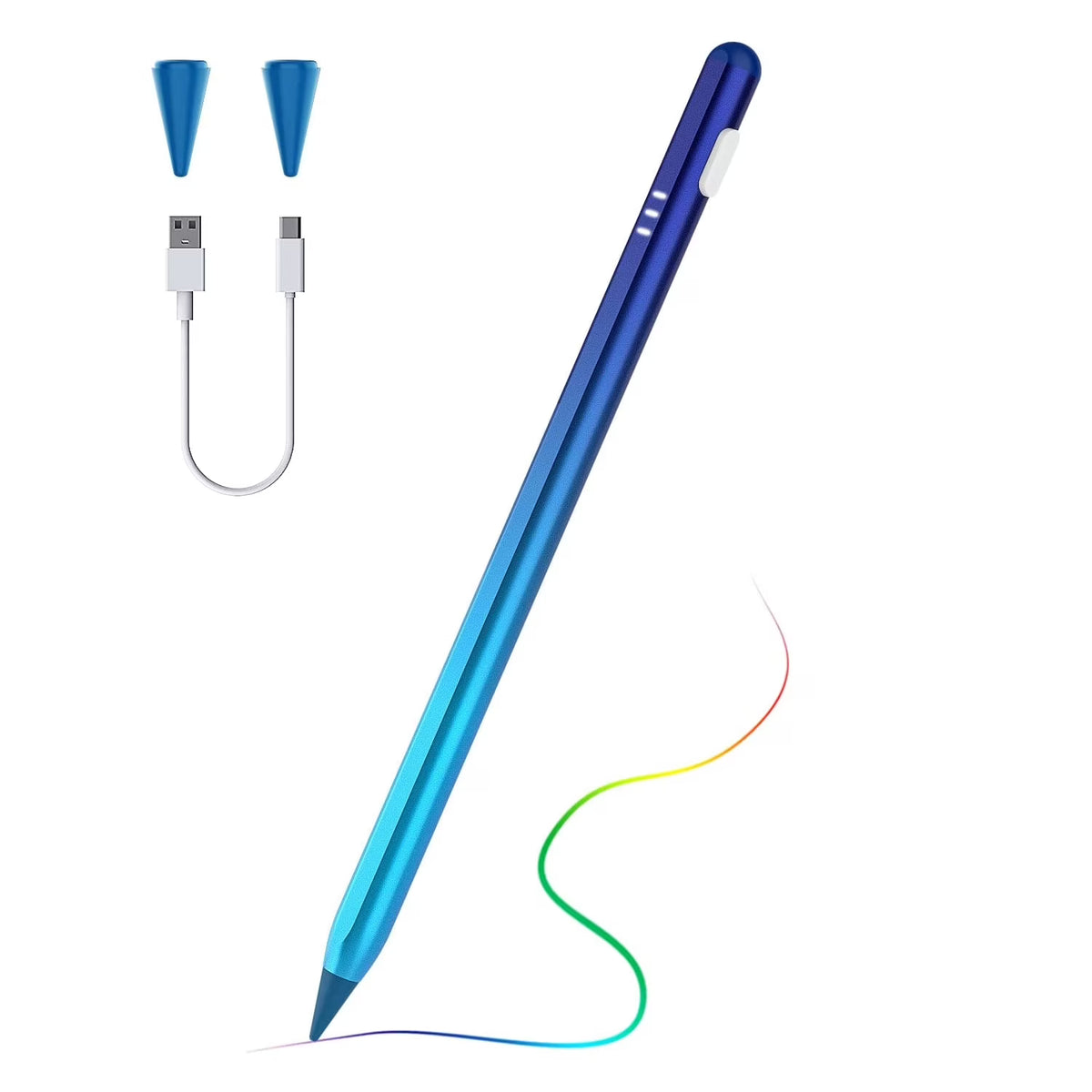 Gradient Blue Magnetic Stylus Pen for iPad N5960