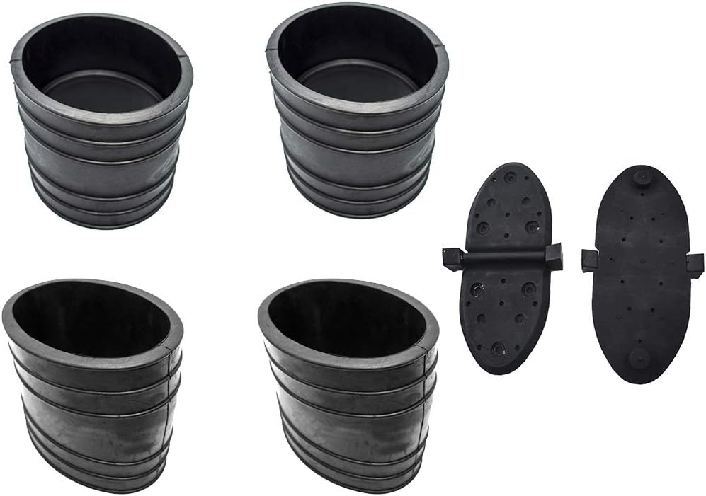 Exhaust Y-Pipe Kit Hose Bellow Pack of 2 Z730