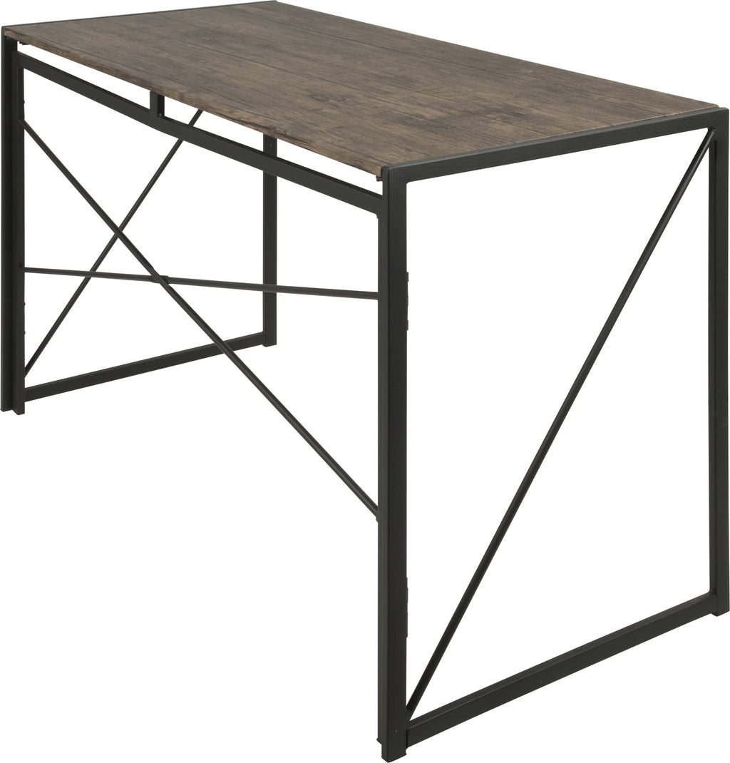 Black Industrial Office Desk H535293