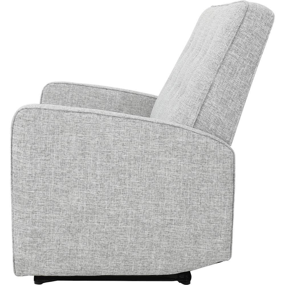 Light Gray Tweed Loveseat Recliner A38329