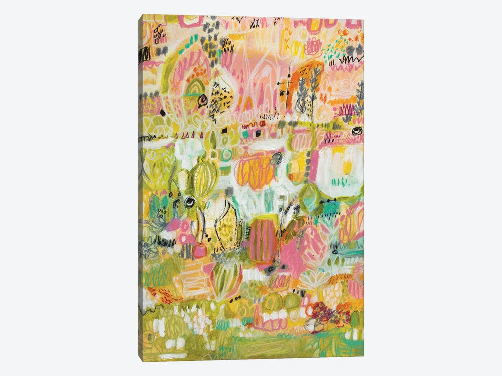 Boho Garden Canvas Wall Decor Prints Q4043