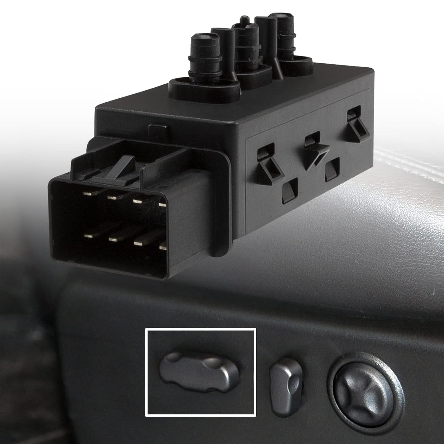 Driver Side 6 Way Power Seat Adjust Switch 12451495 Pack of 2 J31437