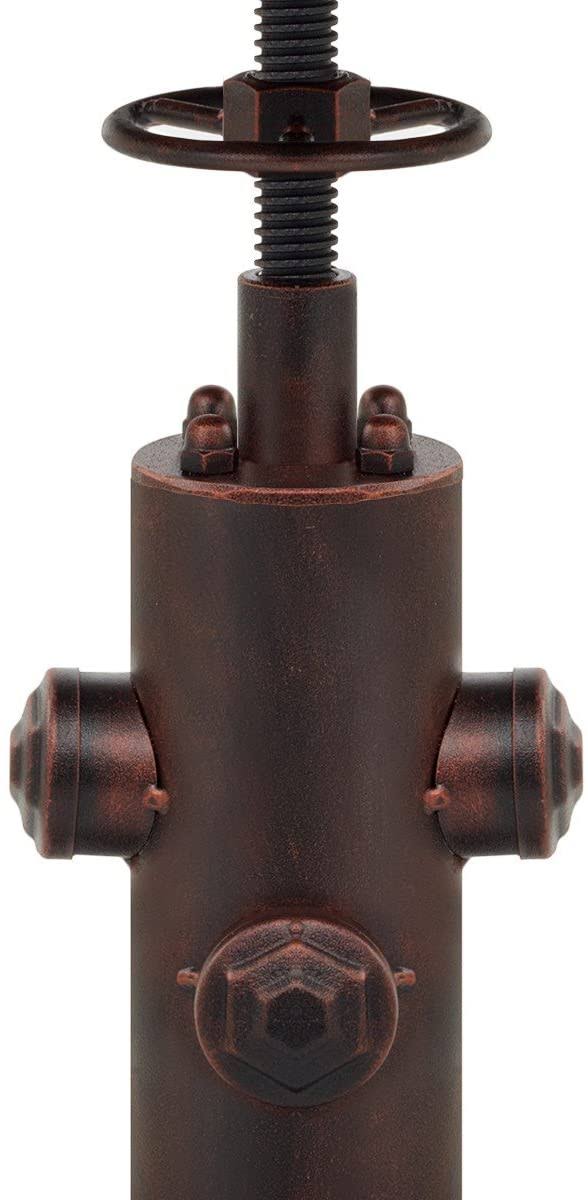 Red Bronze Industrial Bar Stool O917977