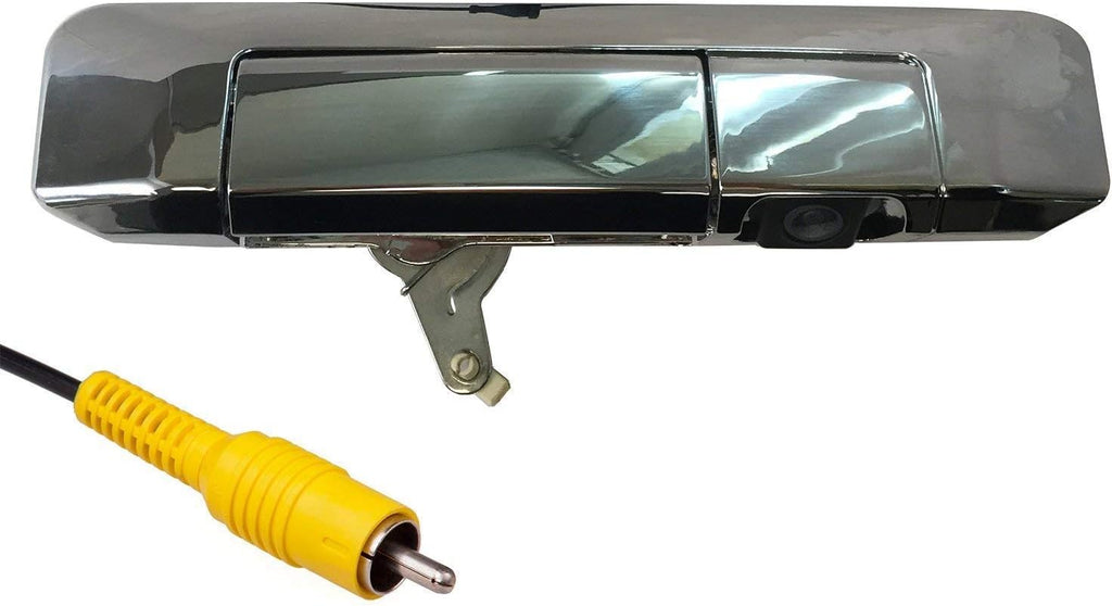 Black Tailgate Handle with Backup Camera Pack of 2 T809765