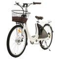 26" 36V 10AH Electric Bike with Basket and Rear Rack B475