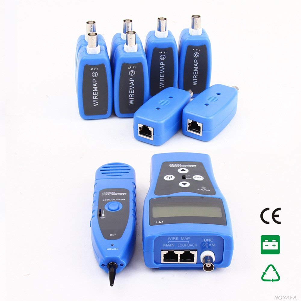 Network Ethernet LAN Phone Tester with 8 Far-end Jacks Z404073
