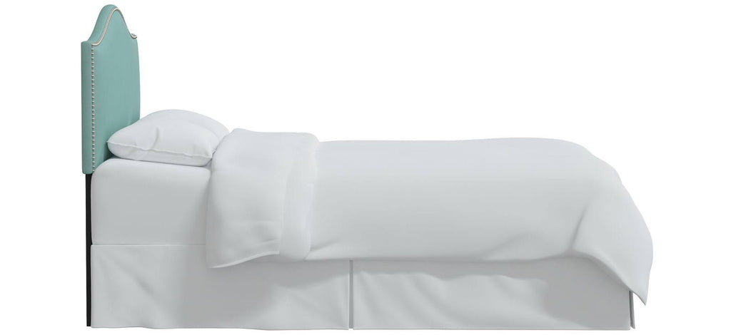Twin Headboard in Velvet Caribbean Q321892