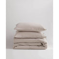 Full/Queen 100% Organic Cotton Waffle Duvet Cover Set H3128