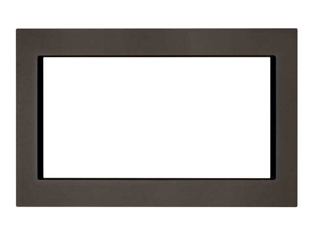 27x22 Black Stainless Steel Trim Kit for Countertop Microwave V9724