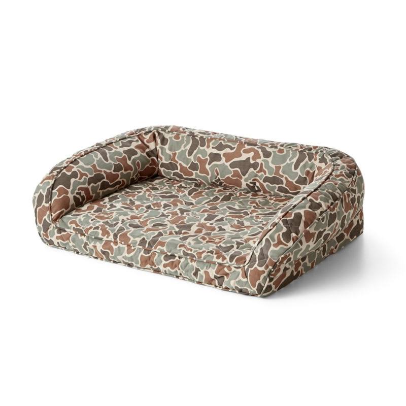 Camo Memory Foam Bolster Dog Bed Extra Large D708971