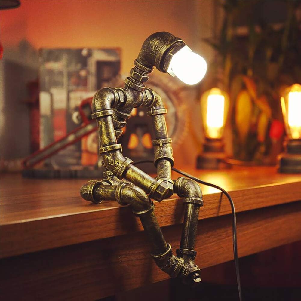 Iron Robot Table Lamp E9577