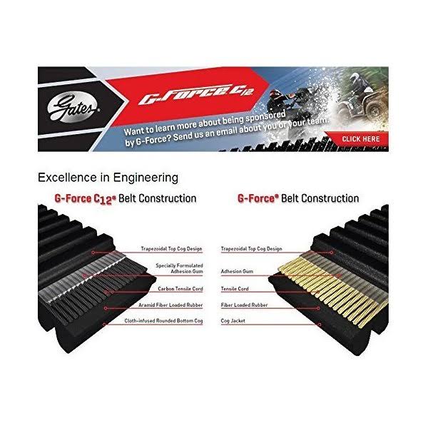 Gates CVT Carbon Drive Belt B694370