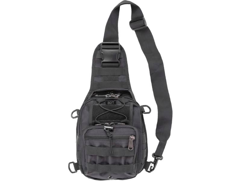 Black Sling Bag Waist Pack V36852
