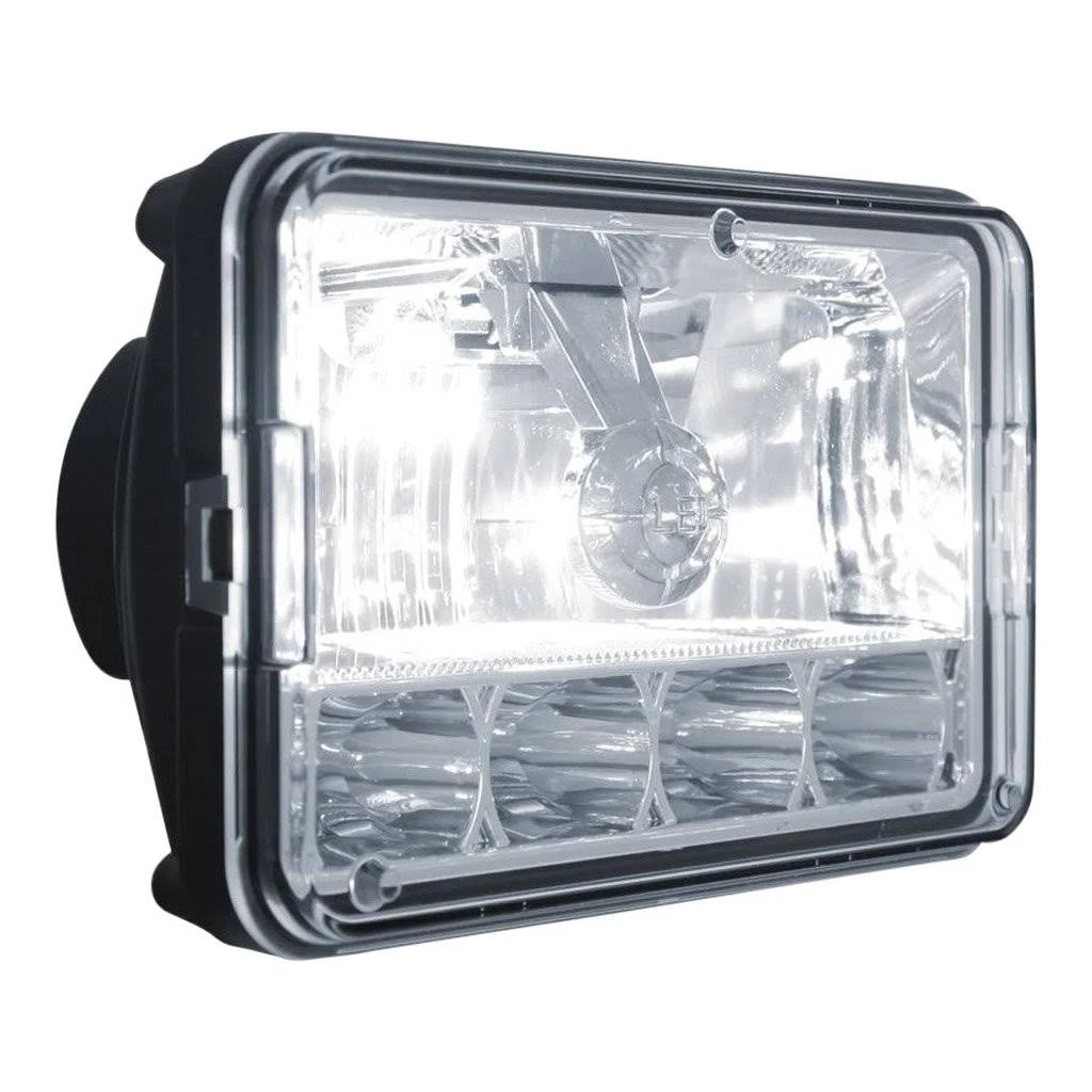 5 LED 4x22 x 6x22 Crystal Headlight U89290