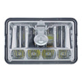 5 LED 4x22 x 6x22 Crystal Headlight U89290