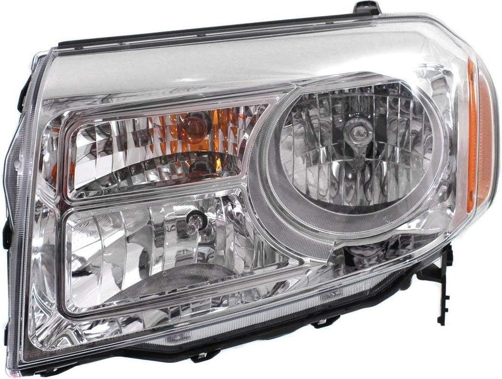 Headlight Assembly Set of 2 Halogen S7181