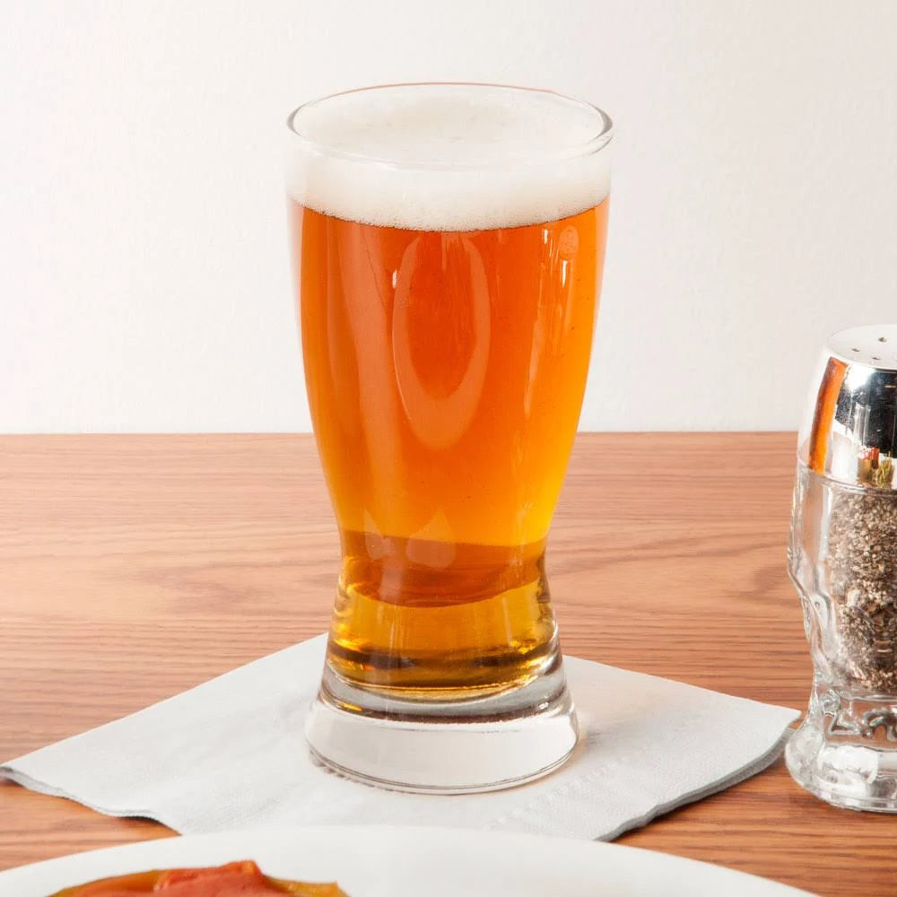 10 oz. Hourglass Pilsner Glass - 24/Case L7712