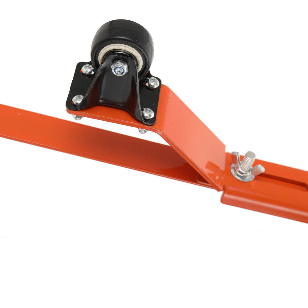 2 Pack Heavy Duty Steel Ladder Roof Hook with Wheel M223