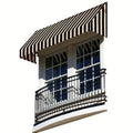 Black/Tan Window Awning R80360