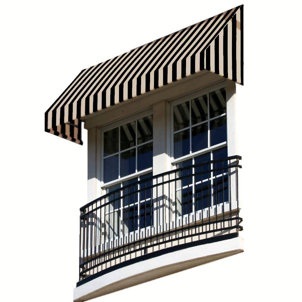 Black/Tan Window Awning R80360