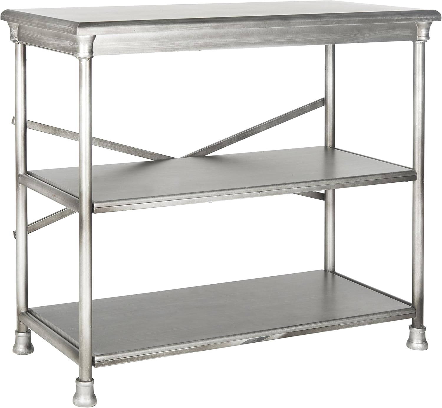 Dark Silver Medium Bookcase B776850