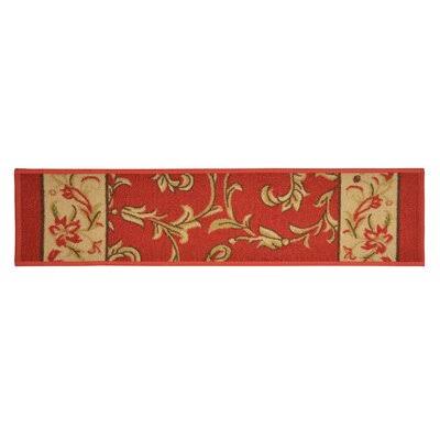 Red Rectangle Stair Tread S826