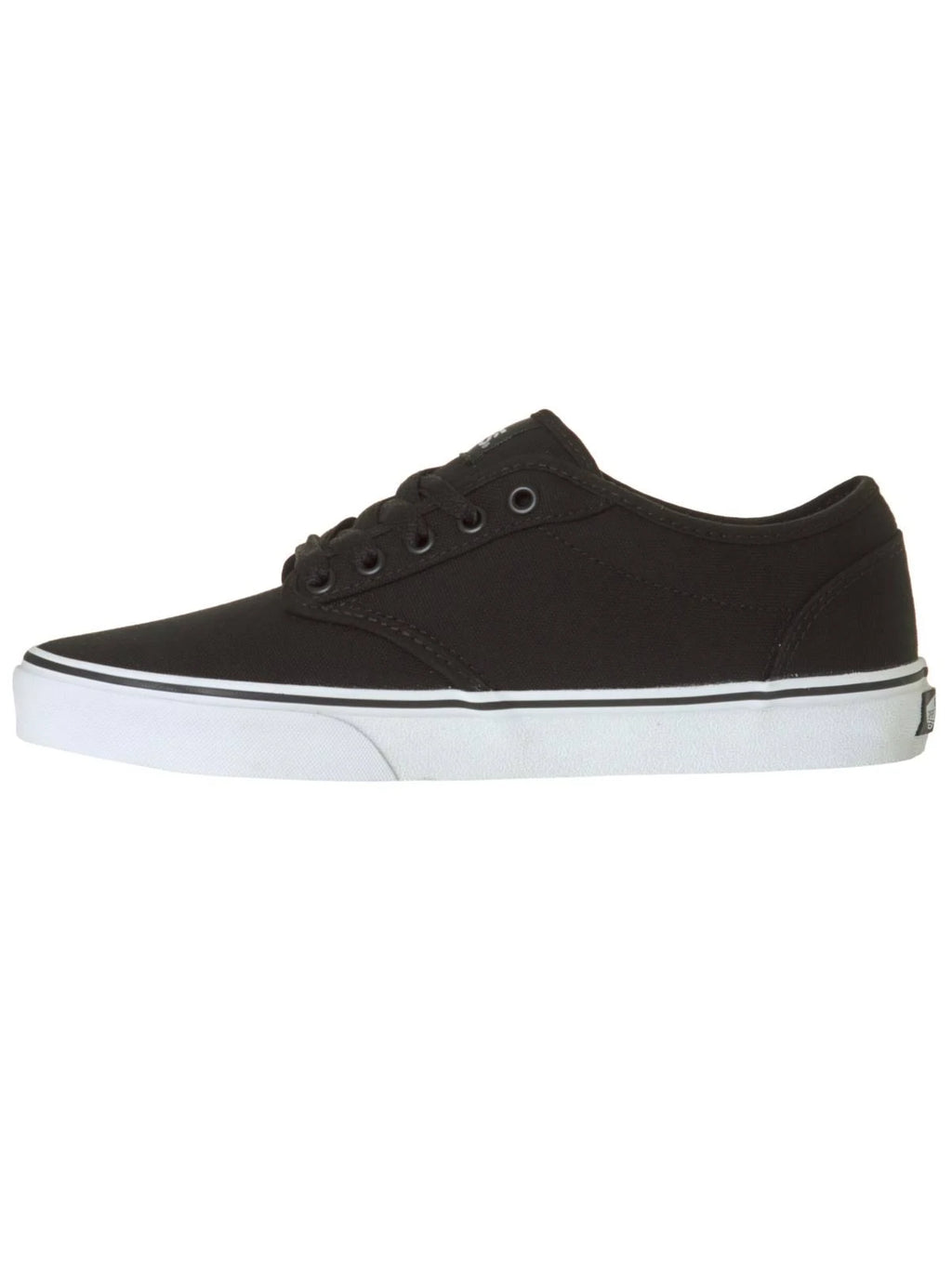 Canvas Black/White Vans Shoes W816641