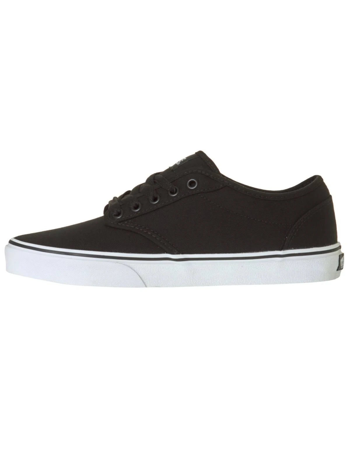 Canvas Black/White Vans Shoes W816641