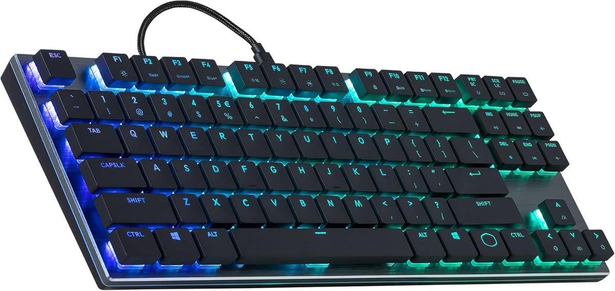 Tenkeyless Mechanical Keyboard with Cherry MX Low Profile Switches F763