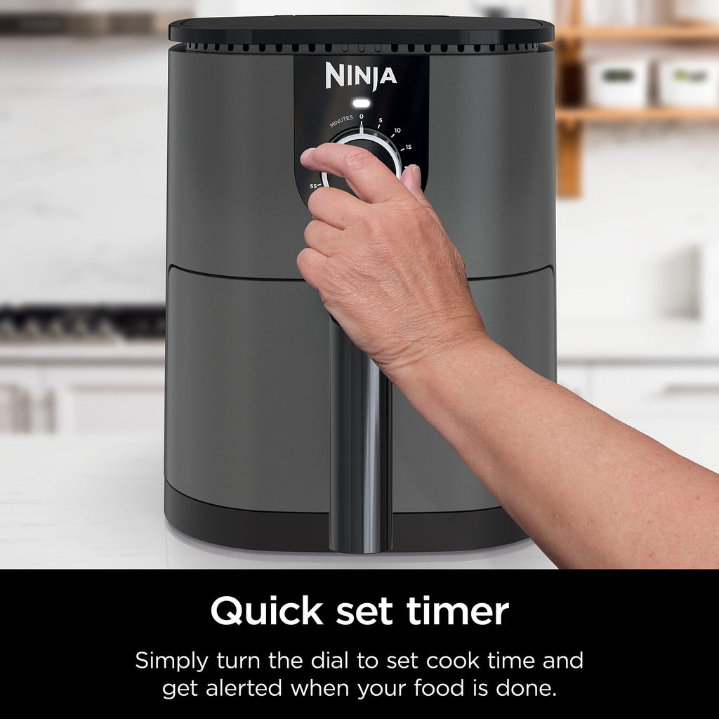 Mini Air Fryer, 2 Quarts, Nonstick, Grey M1088