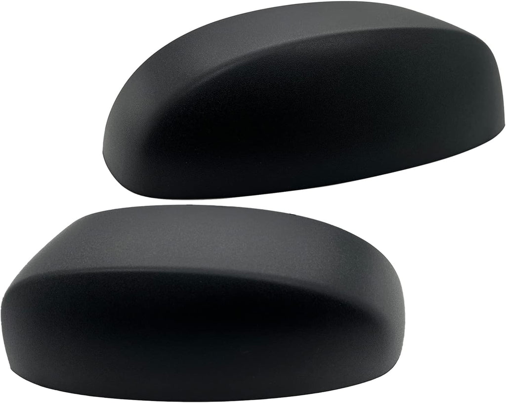 Black Mirror Cover Cap for Pickup Truck SUV 2pcs Pair P706