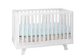 White 3 in 1 Convertible Crib A8698