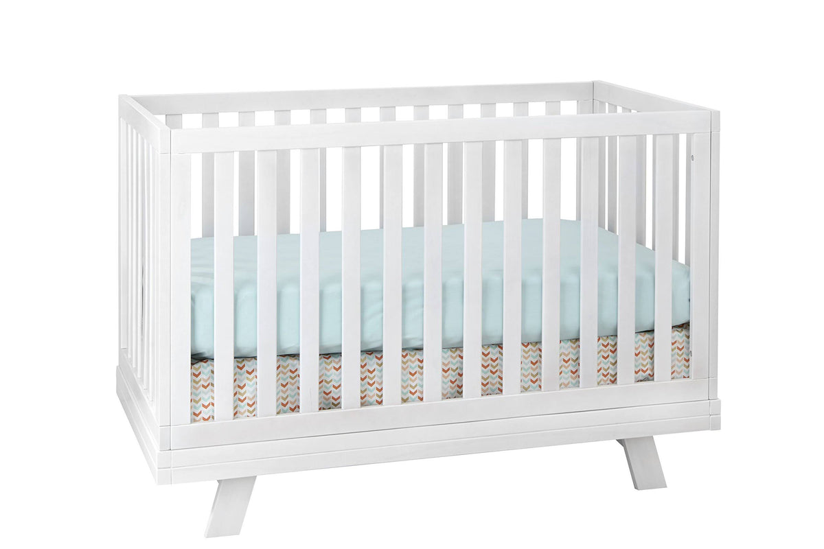 White 3 in 1 Convertible Crib A8698