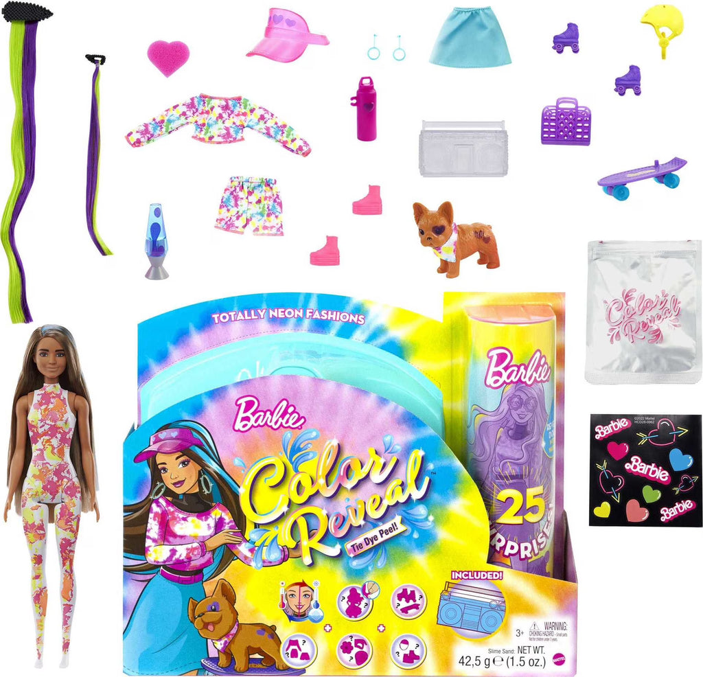 Color Reveal Totally Neon Fashions Doll D21251