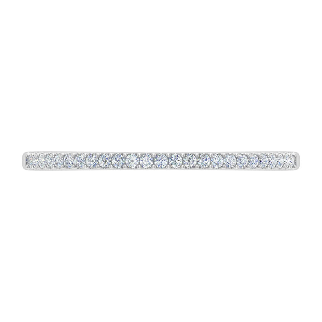 0.08 Carat Diamond Stackable Ring in 925 Sterling Silver T556045