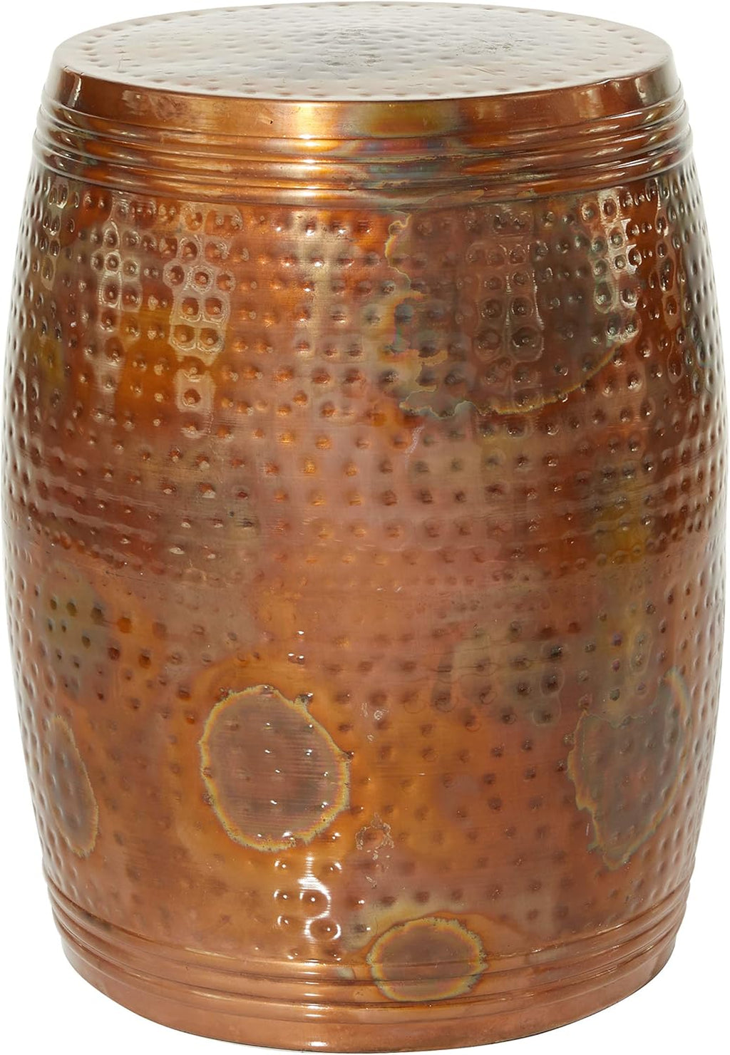 Copper Aluminum Accent Table Y33093
