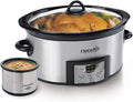 Stainless Steel Oval Slow Cooker with Dipper Y257565