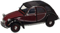 1:24 Scale Metal Dark Red Black Model Car Q6065