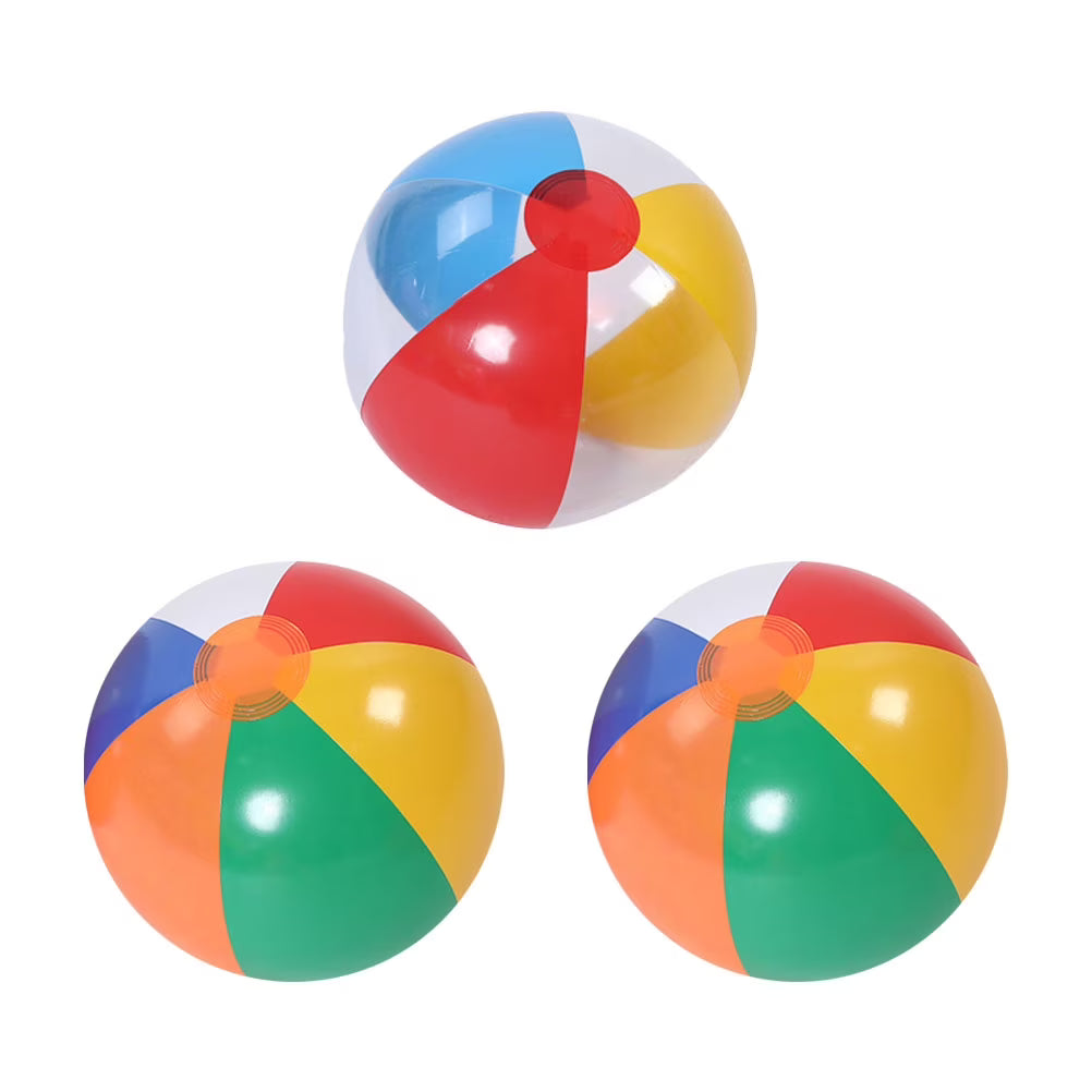 3Pcs Inflatable Beach Ball Pool Water Toy O29344