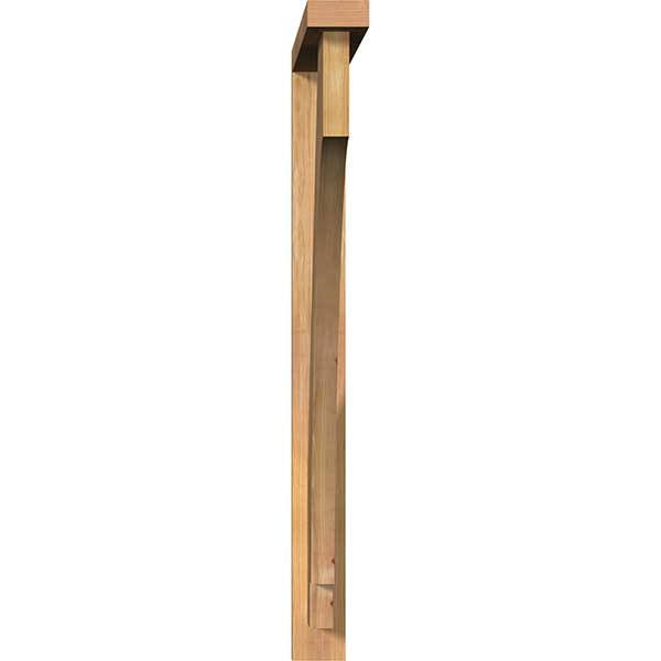 3 1/2x22W x 28x22D x 40x22H Imperial Block Smooth Bracket with Offset Brace U76721