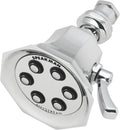 Polished Chrome Solid Brass Shower Head R47895